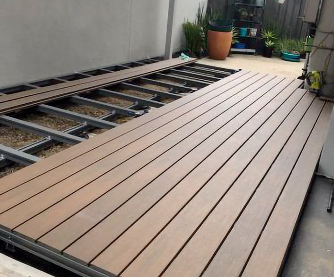 Coastal Patios Wooden deck