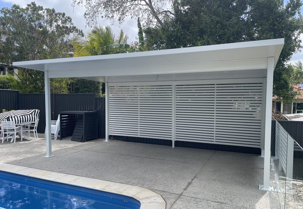 outdoor entertaining area timber deck warana coastal patios