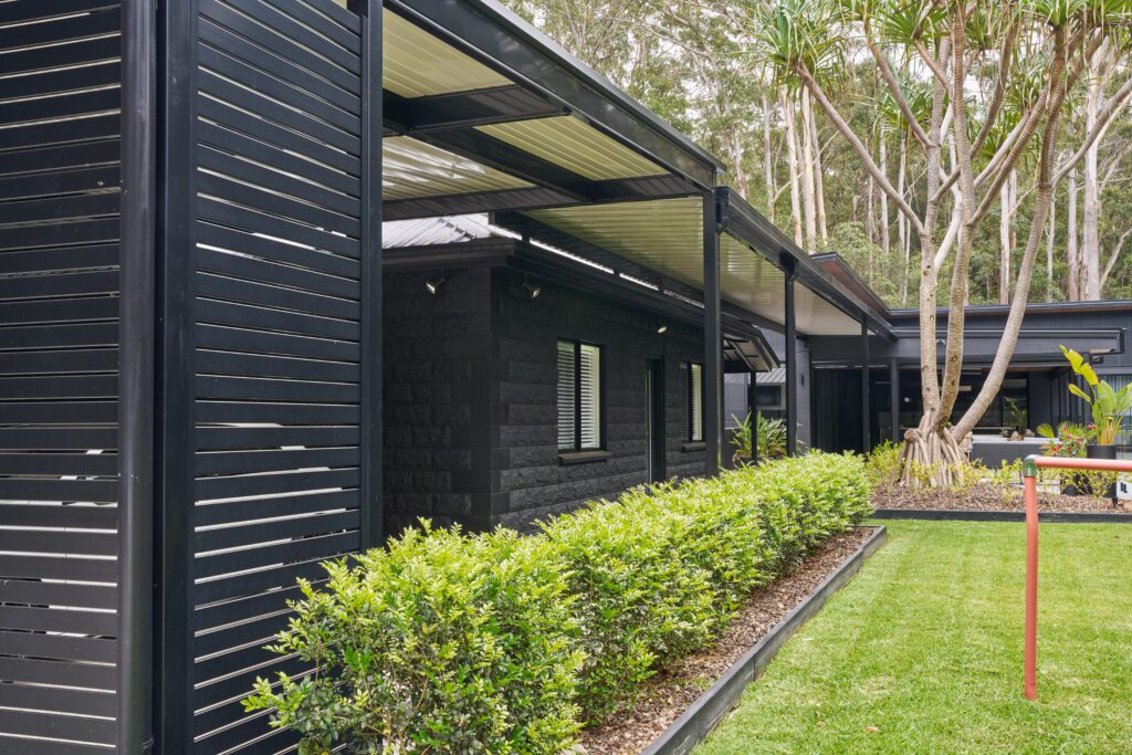 attached patio walkway feature screens doonan coastal patios
