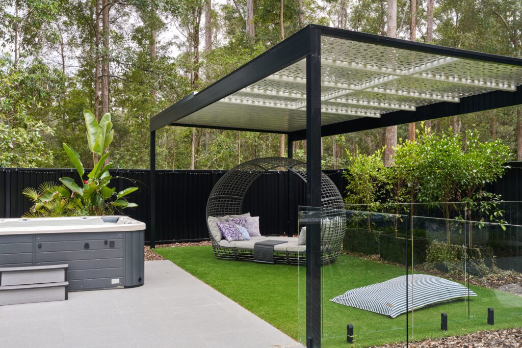 decorative pergola acreage entertaining doonan coastal patios
