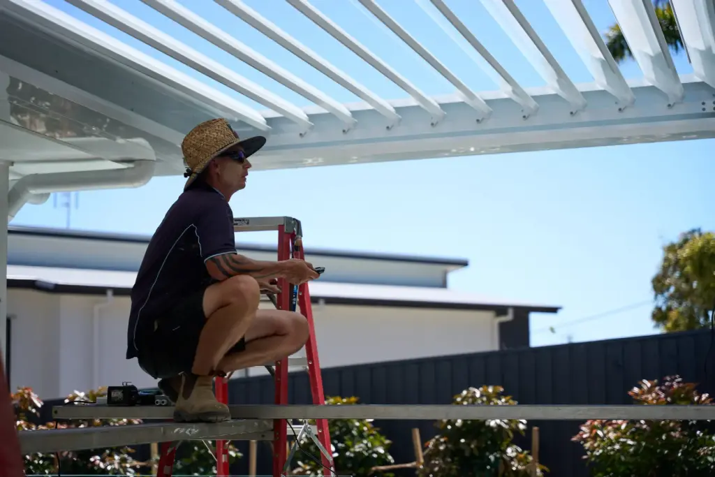 maintain patio pergola deck