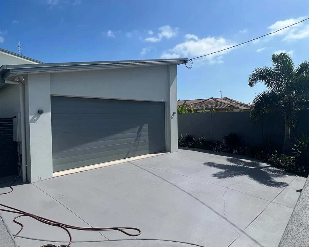 Mooloolaba project before the patio was built